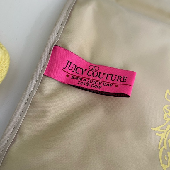 Auth VTG Y2K JUICY COUTURE Enfant De Juicy Terry Cloth Diaper Bag - Picture 11 of 14